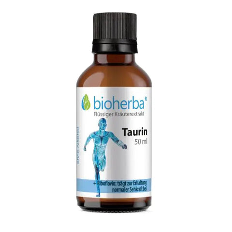 Taurin Tropfen 50 ml – Tinktur mit Vitamin B2 (Riboflavin)