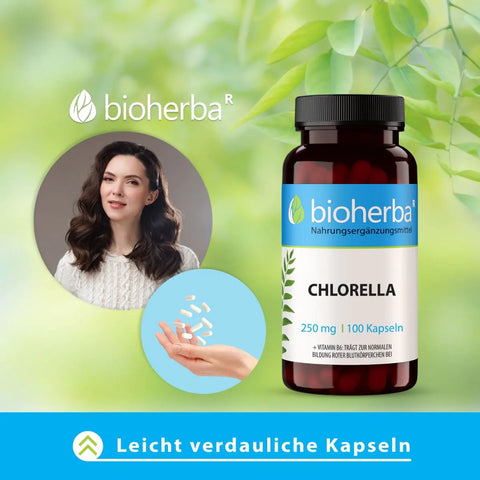 Chlorella 250 mg 100 Kapseln