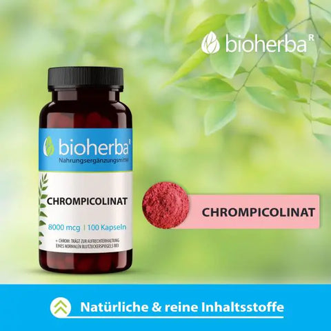 Chrompicolinat 8000 mcg 100 Kapseln