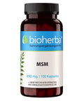 MSM 490 mg + Chrom – 100 Kapseln Stoffwechsel & Blutzuckerbalance