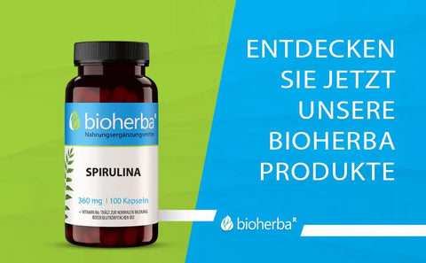 Spirulina 360 mg 100 Kapseln
