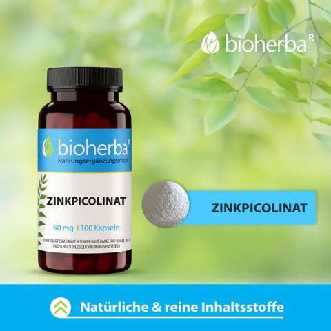 Zinkpicolinat 50 mg 100 Kapseln