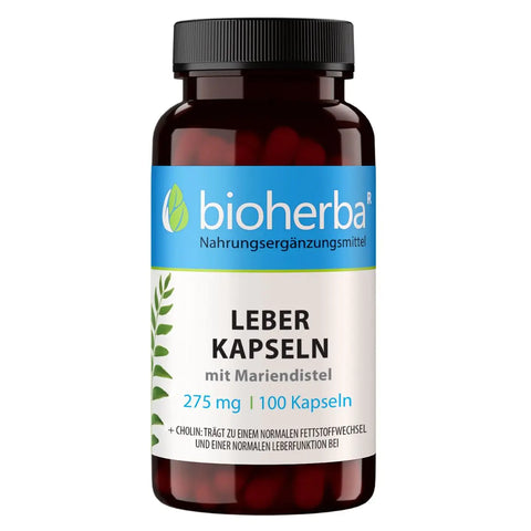 Leber Kapseln mit Mariendistel 100 Stück