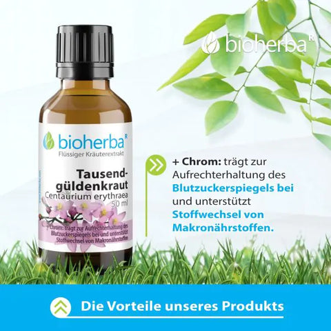 Tausendgüldenkraut Tropfen Tinktur 50 ml