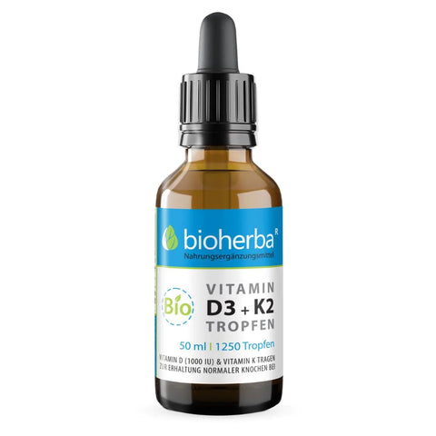 Bio Vitamin D3 + K2 Tropfen 50 ml