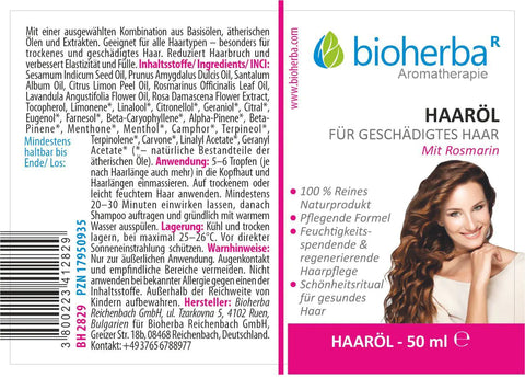 Haaröl für geschädigtes Haar 50 ml
