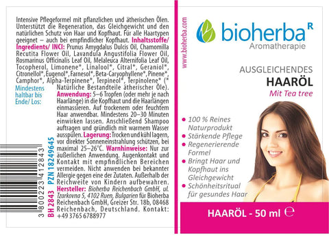 Ausgleichendes Haaröl 50 ml