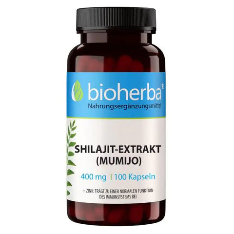 Shilajit-Extrakt (Mumijo) 400 mg 100 Kapseln