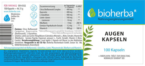 Augen Kapseln 100 Stück