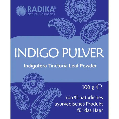 Indigo Pulver Indigofera Tinctoria Leaf Powder 100 g