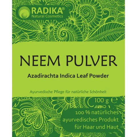 Neem Pulver Azadirachta Indica Leaf Powder 100 g