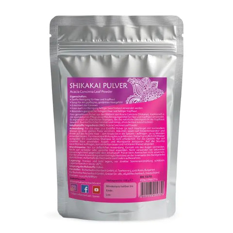 Shikakai Pulver Acacia Concinna Leaf Powder 100 g