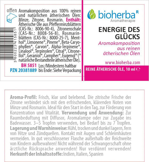 Energie Des Glücks Duftkomposition 10 ml
