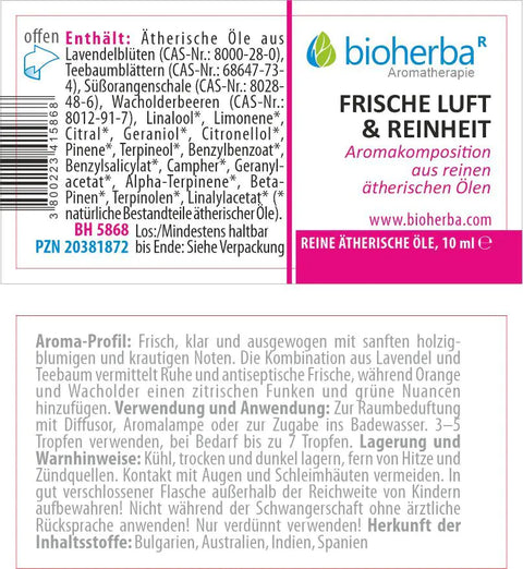 Frische Luft & Reinheit Duftkomposition 10 ml