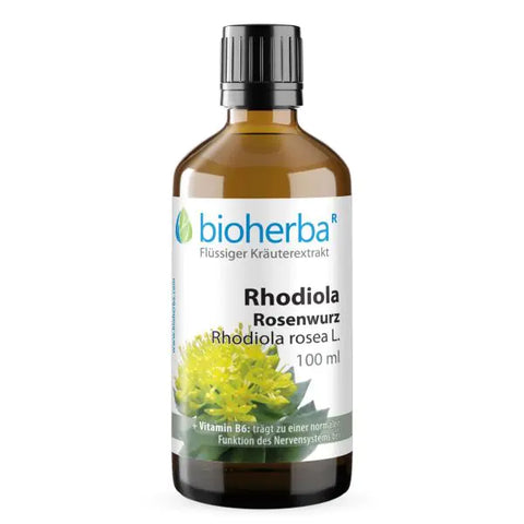 Rhodiola Rosenwurz Rhodiola rosea L. Tropfen Tinktur 100 ml