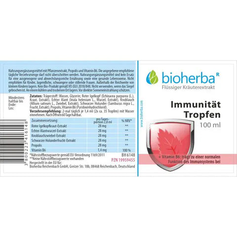 Immunität Tropfen Tinktur 100 ml