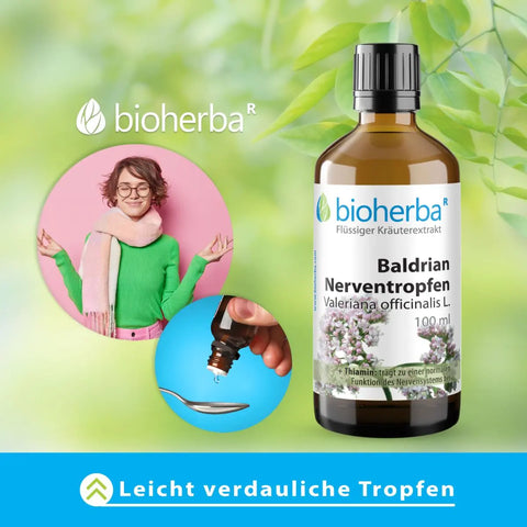 Baldrian Nerventropfen Valeriana officinalis L. Tinktur 100 ml