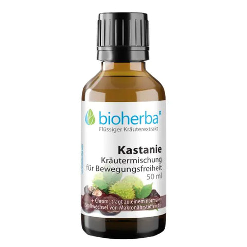 Kastanie Kräutermischung für Bewegungsfreiheit Tropfen Tinktur 50 ml