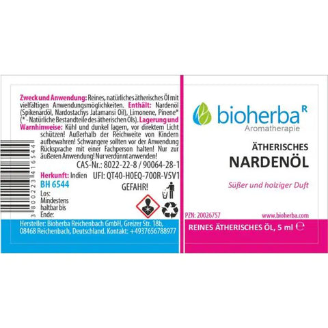 Ätherisches reines Nardenöl 5 ml