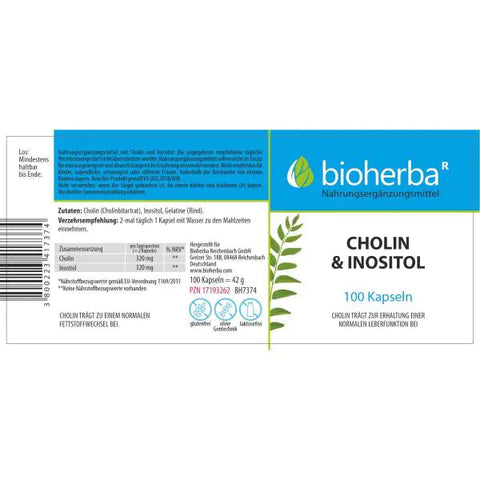Cholin & Inositol 100 Kapseln