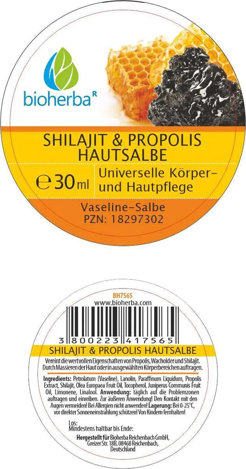 Shilajit & Propolis Universelle Hautsalbe 30 ml