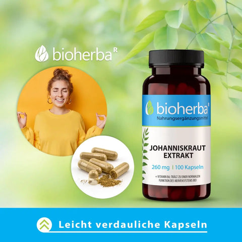 Johanniskraut Extrakt 260 mg 100 Kapseln