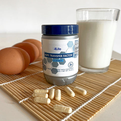 Transfer Factor® Classic von 4Life – Reines Kolostrum in 90 Vegan Kapseln
