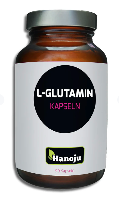 L-Glutamin 500 mg, 90 Kapseln