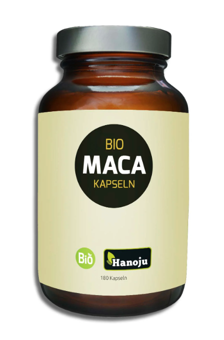 Bio Maca Pulver 500 mg 180 Kapseln