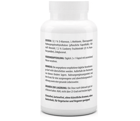 Cranberry + D-Mannose (90 Kps)