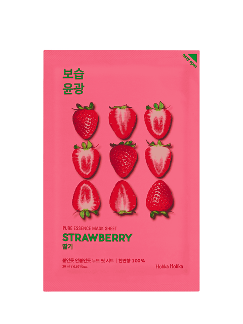 HOLIKA HOLIKA Pure Essence Mask Sheet - Strawberry
