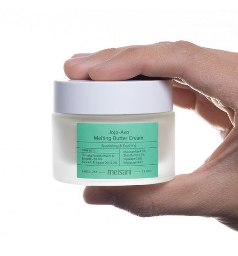 Meisani Jojo-Avo Melting Butter Cream 50ml – Koreanische Gesichtscreme mit Cicawasser & Avocadoöl