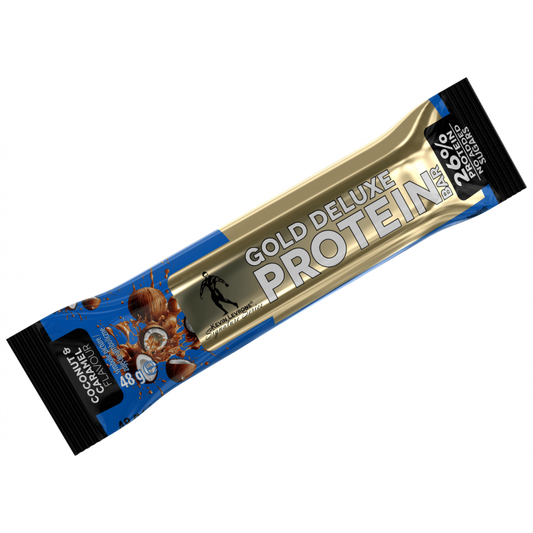 Levrone Gold Eiweißriegel 48 g – Kokos-Karamell Geschmack