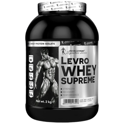 LevroWheySupreme Erdbeere – 2 kg Molkenprotein