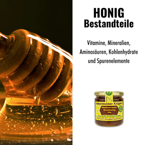 Mediterraner Waldhonig – 100% Imker Naturprodukt 500g