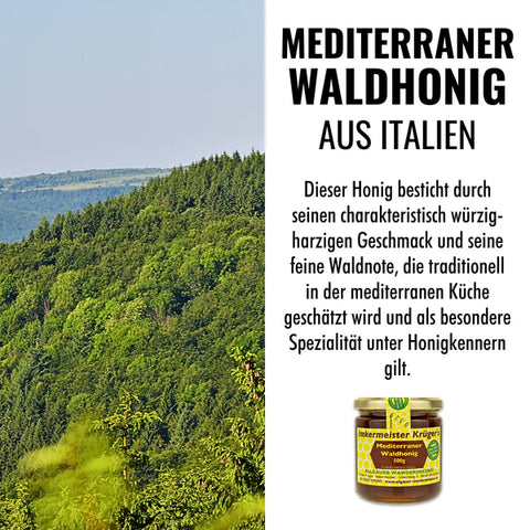 Mediterraner Waldhonig – 100% Imker Naturprodukt 500g