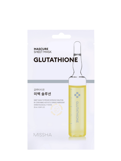 MISSHA Mascure Whitening Glutathione Sheet Mask