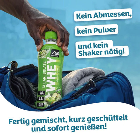 WHEY CLEAR ISOLATE RTD 0,5L KIWI-APPLE inkl. Pfand