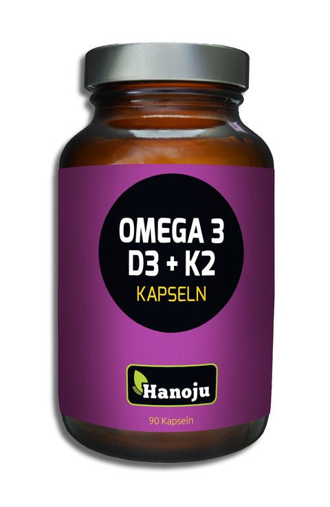 Omega 3 + D3 und K2 90 Kapseln