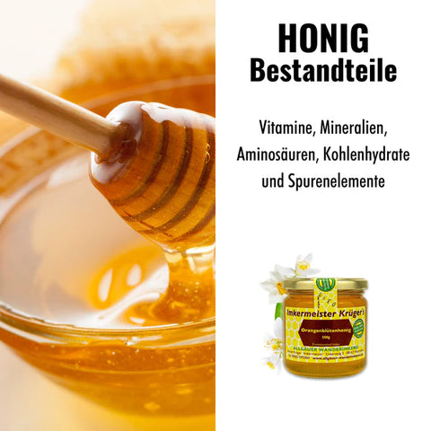Orangenblütenhonig – 100% Imker Naturprodukt 500g