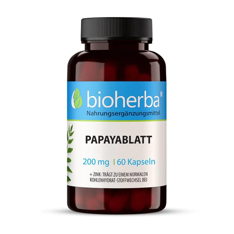 Papayablatt 210 mg - Nahrungsergänzungsmittel - Vlaneo Shop kaufen - Günstig - Papaya Extrakt