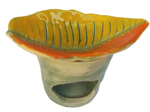 Duftlampe Gelbes Herbstblatt