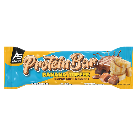 SOFT & FLUFFY Protein Bar Banana Toffee 50g