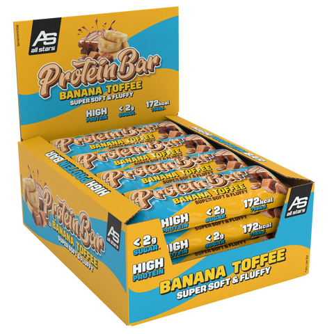 SOFT & FLUFFY Protein Bar Banana Toffee 50g