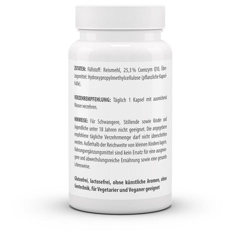 Q10 100 mg Ubichinon (100 Kps)