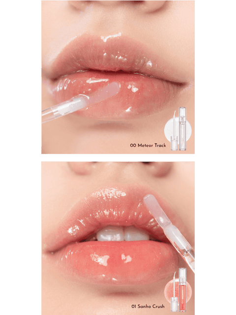 ROMAND Glasting Water Gloss 01 Sanho Crush