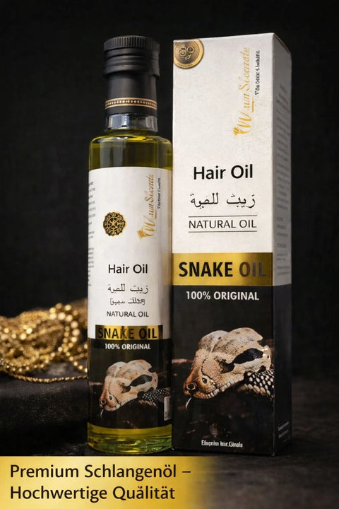 Schlangenöl Haaröl (Snake Oil) – Hochwertige Haarpflege für Glanz & Geschmeidigkeit