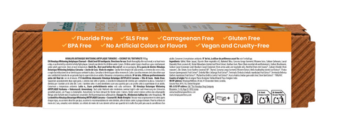 Himalaya Botanique Aufhellende Antiplaque Zahnpasta Kurkuma + Kokosnussöl 113G