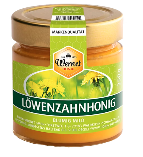 Löwenzahnhonig 250g – EXTREM cremig, goldgelb & unfassbar aromatisch