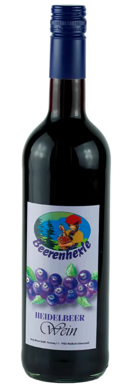 Heidelbeerwein 0,75l 9% Vol.
